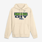 Seattle Seahawks Emerald City Club Fleece Hoodie - Natural | Nike cheap
