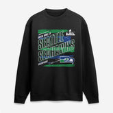 Seattle Seahawks Super Bowl LX Champions Classic Stripes Legacy Fleece Sweatshirt - Black outlet