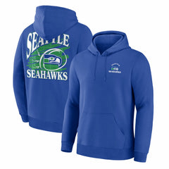 Seattle Seahawks Classic Scribble Legacy Fleece Hoodie - Royal online