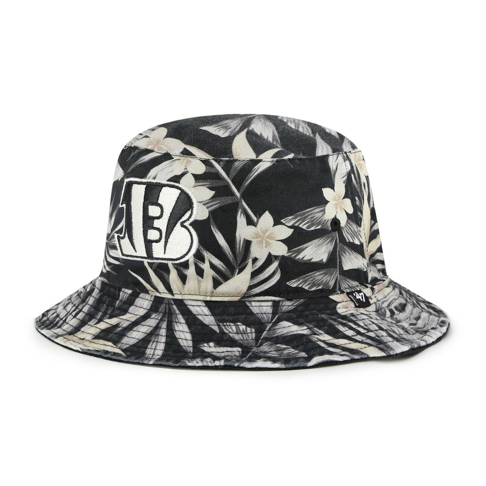 Cincinnati Bengals '47 Tropicalia Bucket Hat - Black discount