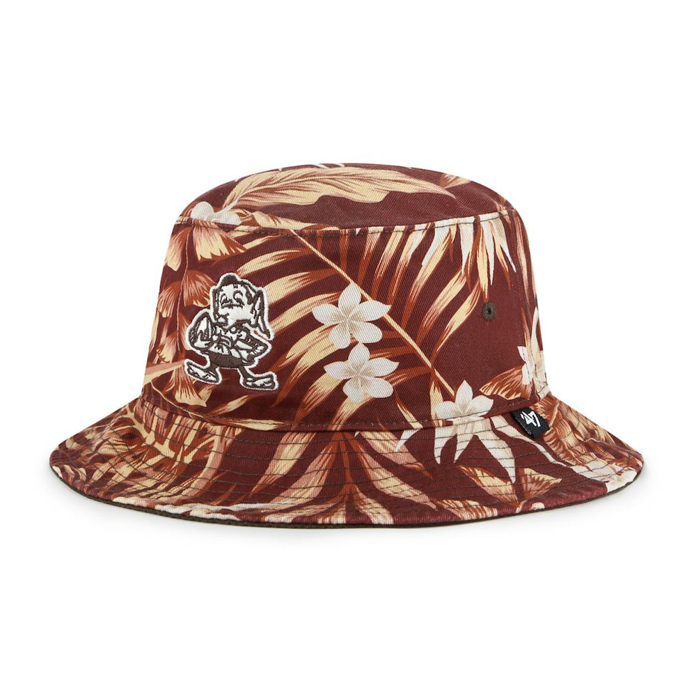 Cleveland Browns '47 Tropicalia Bucket Hat - Brown cheap