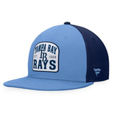 Tampa Bay Rays Cycle Snapback Hat - Light Blue/Navy