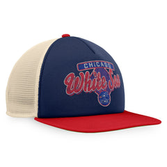 Chicago White Sox Cooperstown Collection Talley Foam Trucker Snapback Hat - Navy/Red