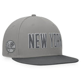 New York Yankees Dugout Fitted Hat - Gray