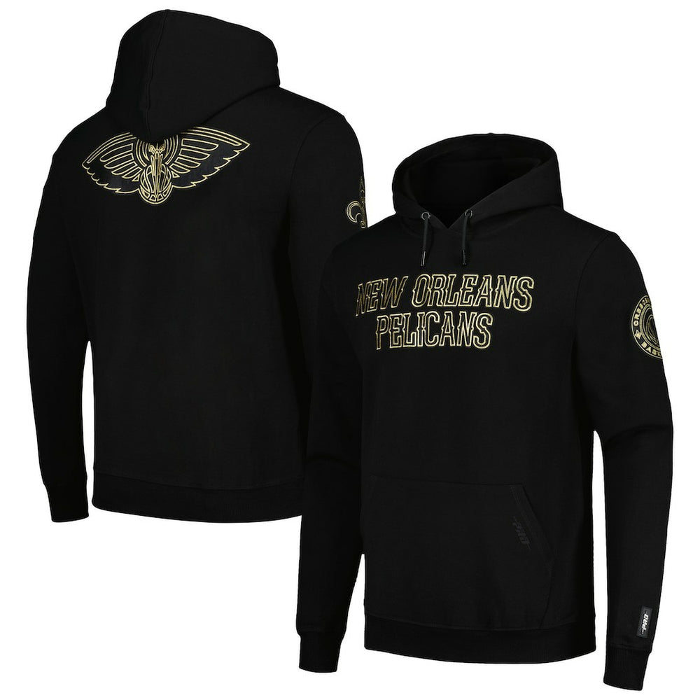 New Orleans Pelicans Pro Standard Black & Gold Pullover Hoodie shop