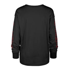 Atlanta Falcons '47 Women's Tom Cat Lightweight Long Sleeve T-Shirt - Black on sale