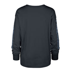 Tennessee Titans '47 Women's Tom Cat Lightweight Long Sleeve T-Shirt - Navy for sale