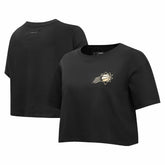Phoenix Suns Pro Standard Women's Holiday Glam Boxy T-Shirt - Black outlet