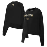 Orlando Magic Pro Standard Women's Glam Cropped Pullover Sweatshirt - Black cheap
