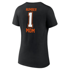Cincinnati Bengals Women's Mother's Day V-Neck T-Shirt - Black on sale