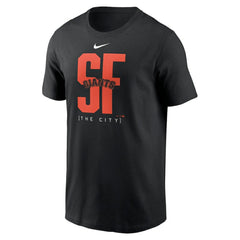 San Francisco Giants Scoreboard T-Shirt - Black | Nike