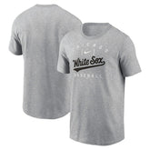 Chicago White Sox Home Team Athletic Arch T-Shirt - Heather Gray | Nike
