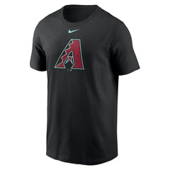 Arizona Diamondbacks Fuse Large Logo T-Shirt - Black | Nike