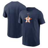 Houston Astros Fuse Large Logo T-Shirt - Navy | Nike