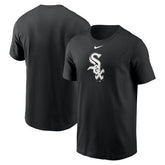 Chicago White Sox Fuse Large Logo T-Shirt - Black | Nike