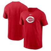 Cincinnati Reds Fuse Large Logo T-Shirt - Red | Nike