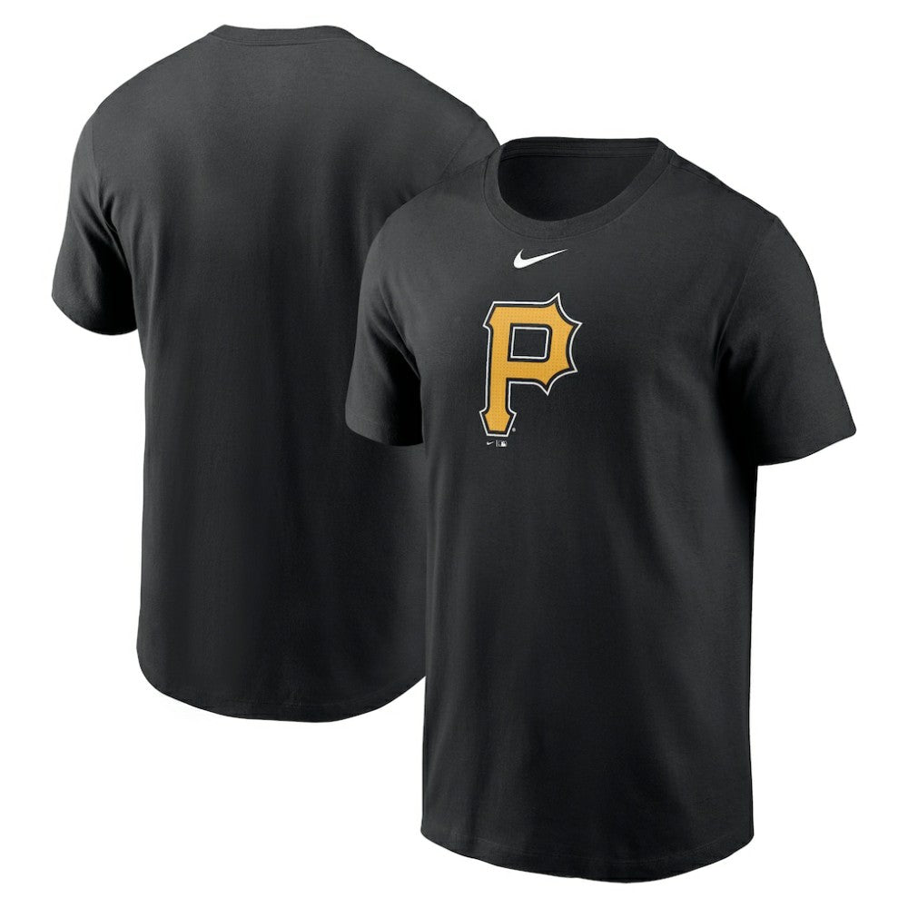 Pittsburgh Pirates Fuse Large Logo T-Shirt - Black | Nike