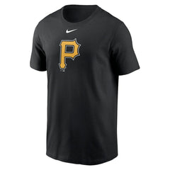 Pittsburgh Pirates Fuse Large Logo T-Shirt - Black | Nike