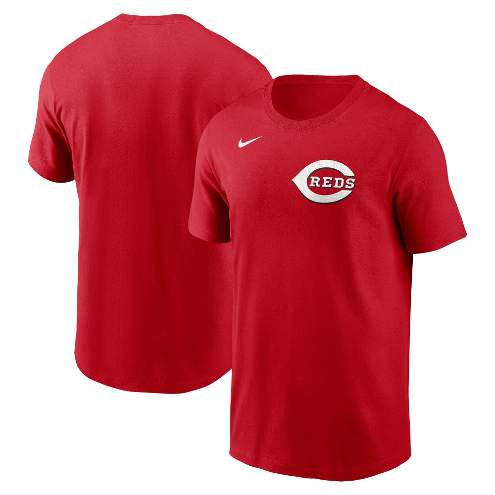 Cincinnati Reds Fuse Wordmark T-Shirt - Red | Nike