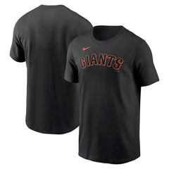 San Francisco Giants Fuse Wordmark T-Shirt - Black | Nike