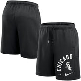 Chicago White Sox Arched Kicker Shorts - Black | Nike