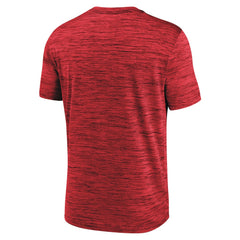 Los Angeles Angels Large Logo Velocity T-Shirt - Red | Nike