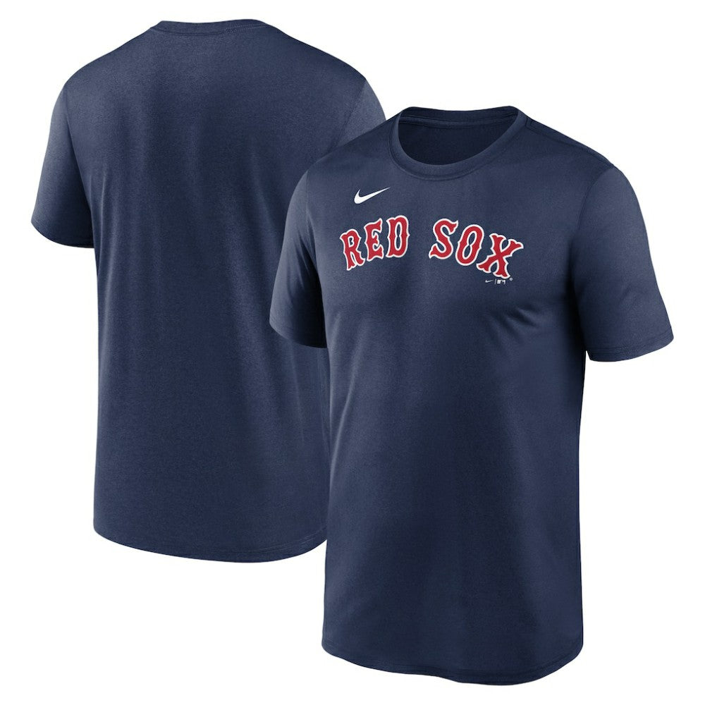 Boston Red Sox Legend Fuse Wordmark T-Shirt - Navy | Nike