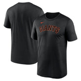 San Francisco Giants Legend Fuse Wordmark T-Shirt - Black | Nike