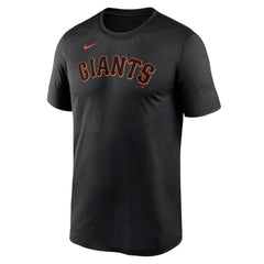 San Francisco Giants Legend Fuse Wordmark T-Shirt - Black | Nike