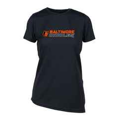 Baltimore Orioles Levelwear Women's Birch Chase T-Shirt - Black