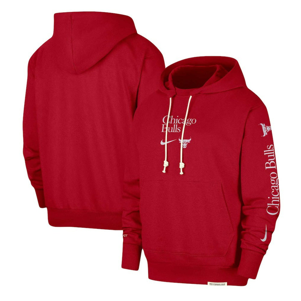 Chicago Bulls Authentic Performance Pullover Hoodie - Red | Nike cheap
