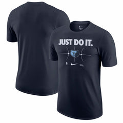 Memphis Grizzlies Just Do It T-Shirt - Navy | Nike shop