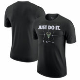 Milwaukee Bucks Just Do It T-Shirt - Black | Nike discount