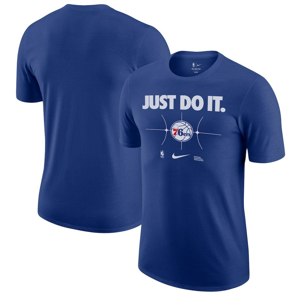 Philadelphia 76ers Just Do It T-Shirt - Royal | Nike for sale