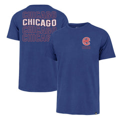Chicago Cubs Hang Back Franklin T-Shirt - Royal | 47 brand