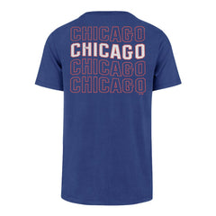 Chicago Cubs Hang Back Franklin T-Shirt - Royal | 47 brand