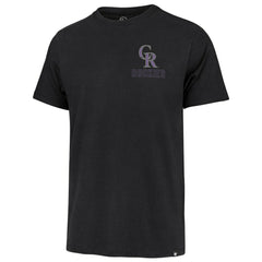 Colorado Rockies Hang Back Franklin T-Shirt - Black | 47 brand