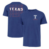 Texas Rangers Hang Back Franklin T-Shirt - Royal | 47 brand