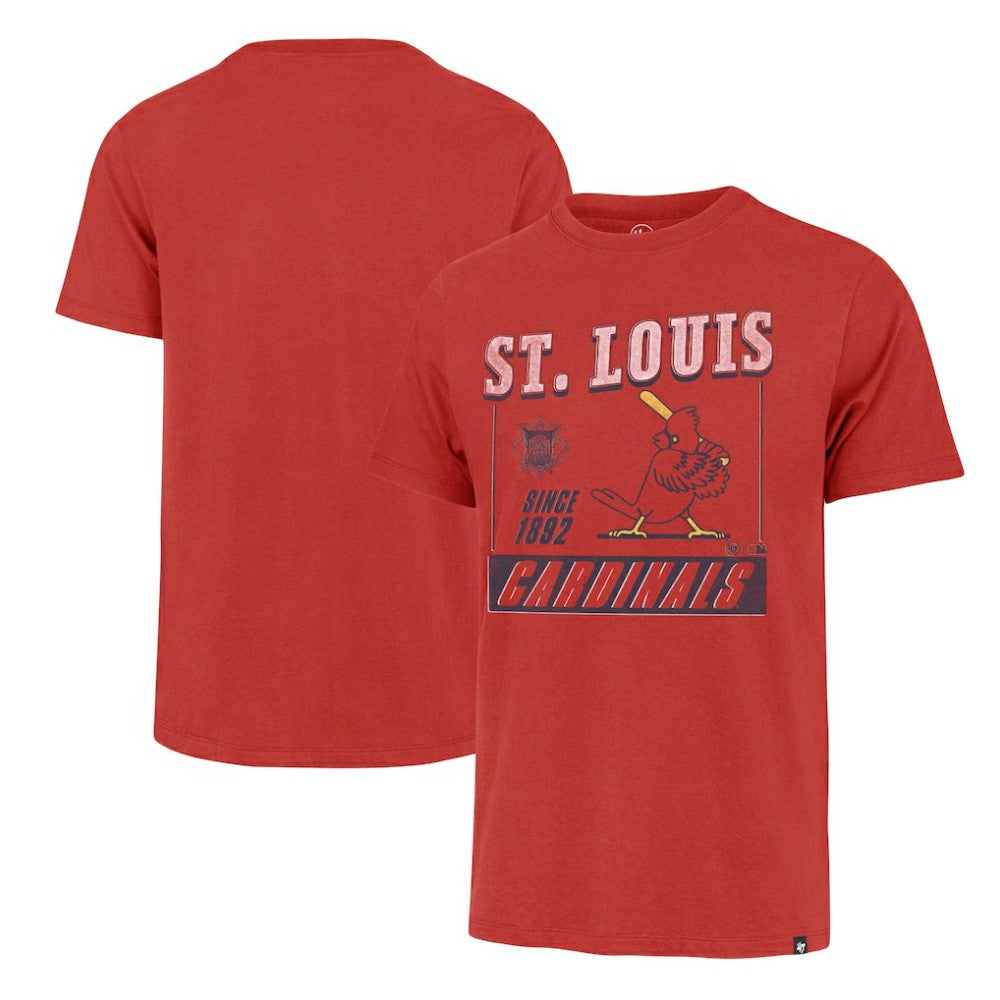 St. Louis Cardinals Outlast Franklin T-Shirt - Red | 47 brand