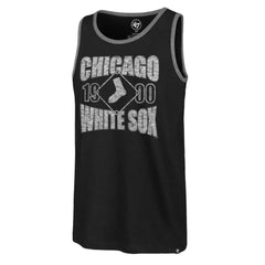 Chicago White Sox Upload Franklin Tank Top - Black | 47 brand