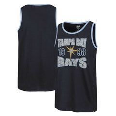 Tampa Bay Rays Upload Franklin Tank Top - Navy | 47 brand