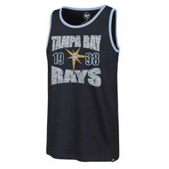 Tampa Bay Rays Upload Franklin Tank Top - Navy | 47 brand
