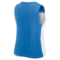 Los Angeles Dodgers Women's Color-Block Tank Top - Royal/White