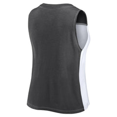 San Francisco Giants Women's Color-Block Tank Top - Black/White