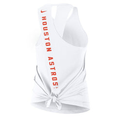 Houston Astros Women's Open-Back Crisscross Dri-FIT Tank Top - White | Nike