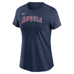 Los Angeles Angels Women's Wordmark T-Shirt - Navy | Nike