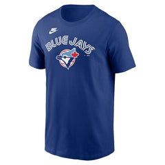 Toronto Blue Jays Cooperstown Collection Wordmark T-Shirt - Royal | Nike