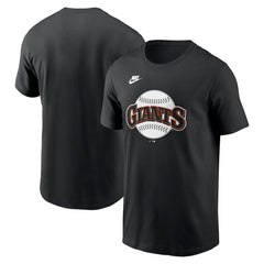 San Francisco Giants Cooperstown Collection T-Shirt - Black | Nike