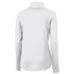 Philadelphia Eagles Cutter & Buck Women's Gridiron Classics Logo Adapt Eco Knit Stretch Recycled Half-Zip Pullover Top - White discount