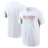 San Diego Padres City Connect Wordmark T-Shirt - White | Nike